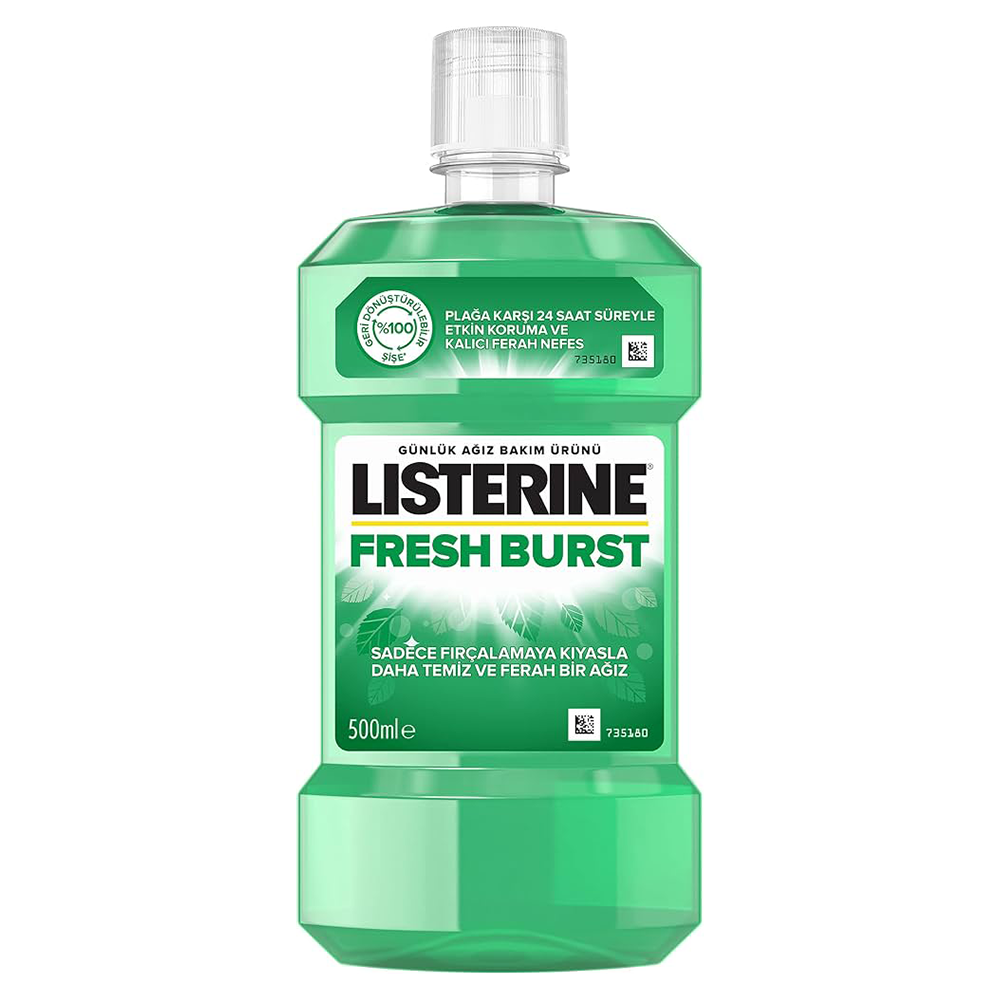 Listerine 500 Ml Fresh Burst Ağız Bakım Suyu