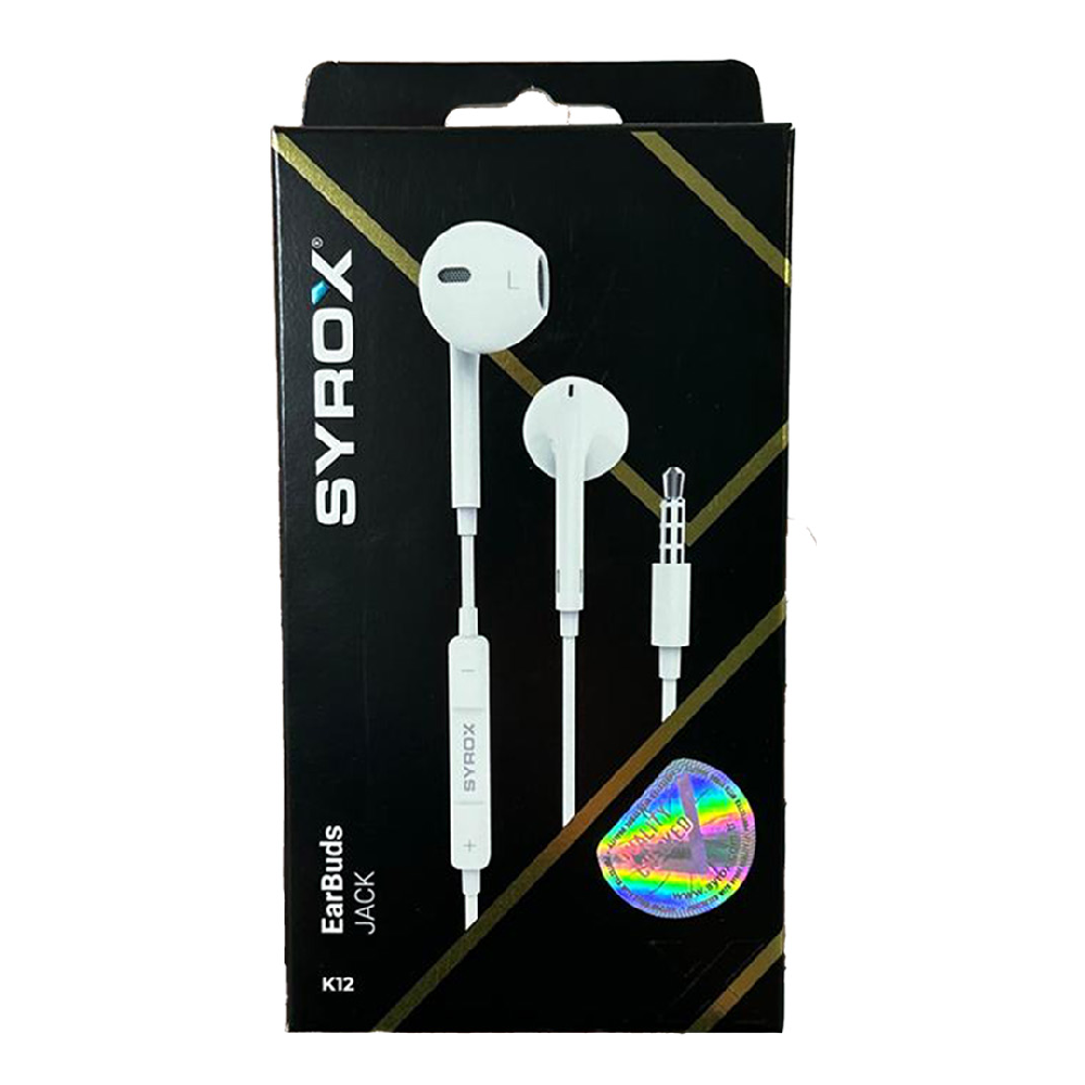 SYROX K12 KULAKLIK JACK GİRİŞ MİKROFONLU