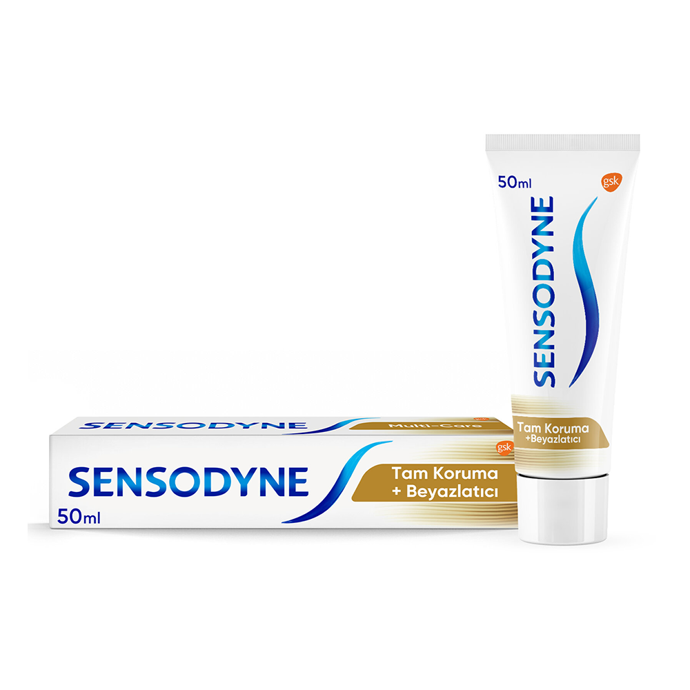 Sensodyne Diş Macunu 50 Ml Tam Koruma+Beyaz (Yeni)