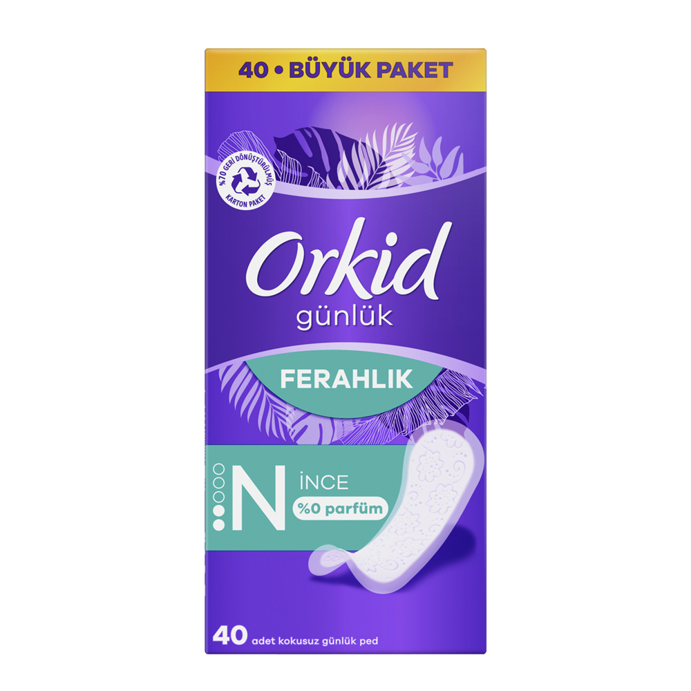 Orkid Günlük İnce Ferahlık 40 Lı