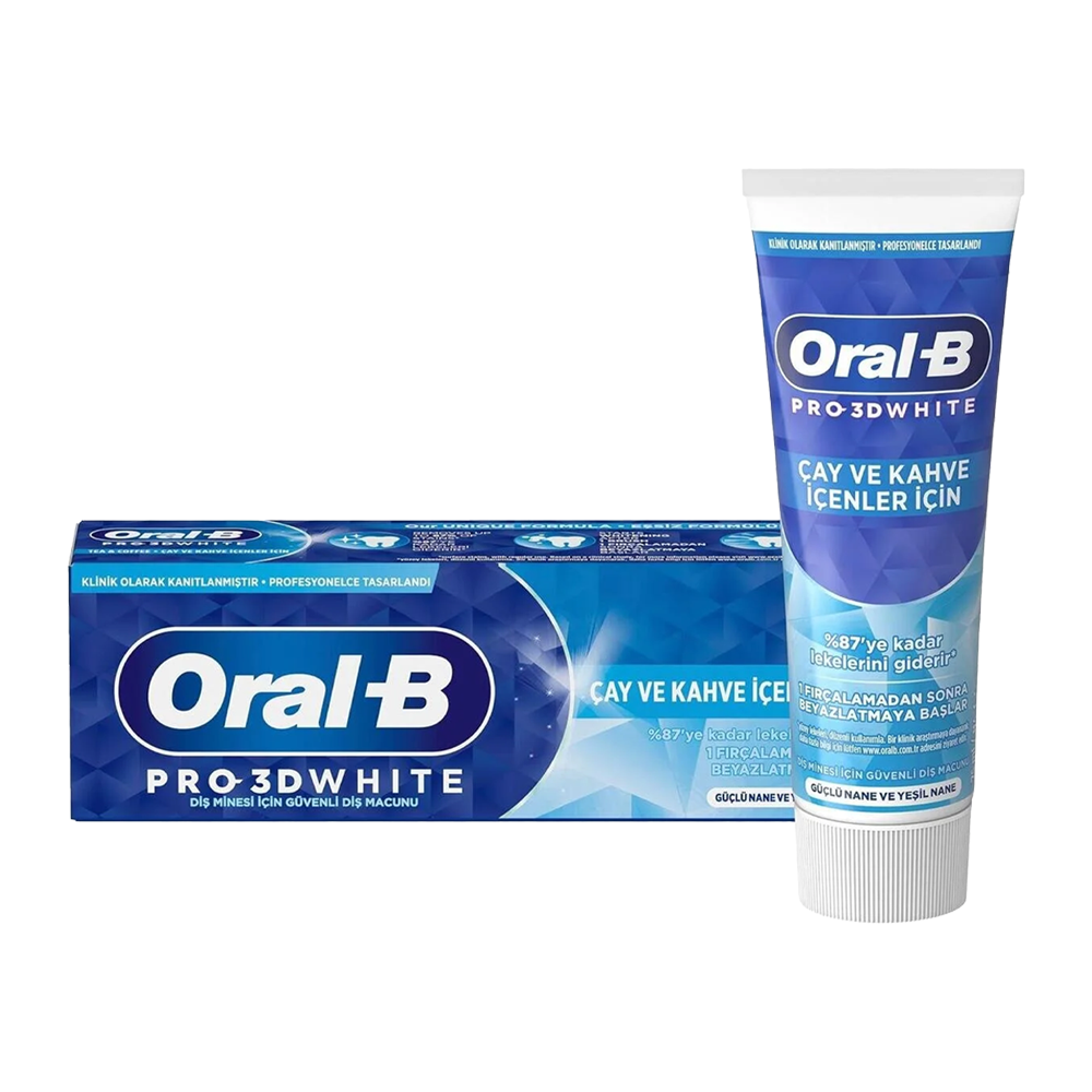 Oral-B Diş Macunu 75 Ml Çay Ve Kahve İçenler İçin