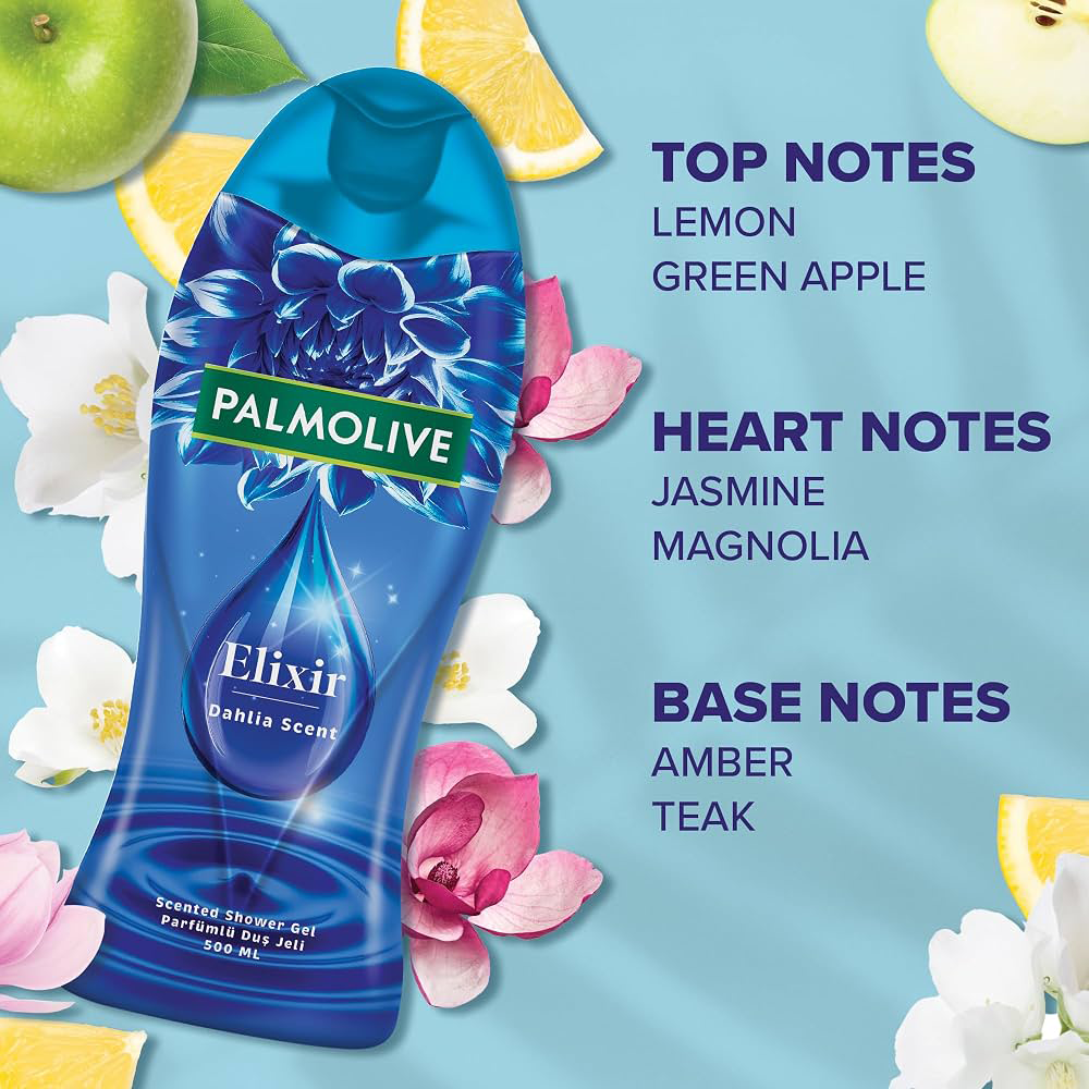 Palmolive Duş Jeli 500 Ml Elixir Dahlia Scent