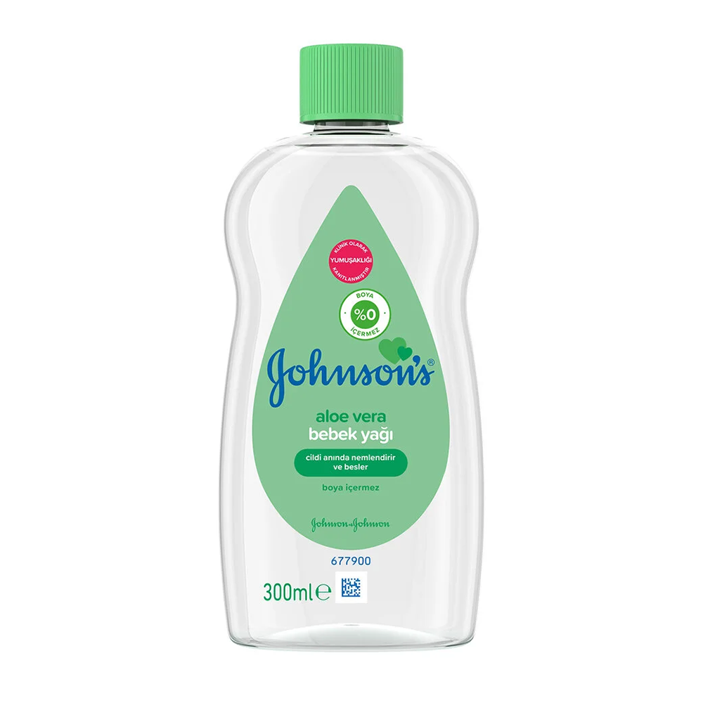 Johnsons Baby Yağ Aloevera 300 Ml