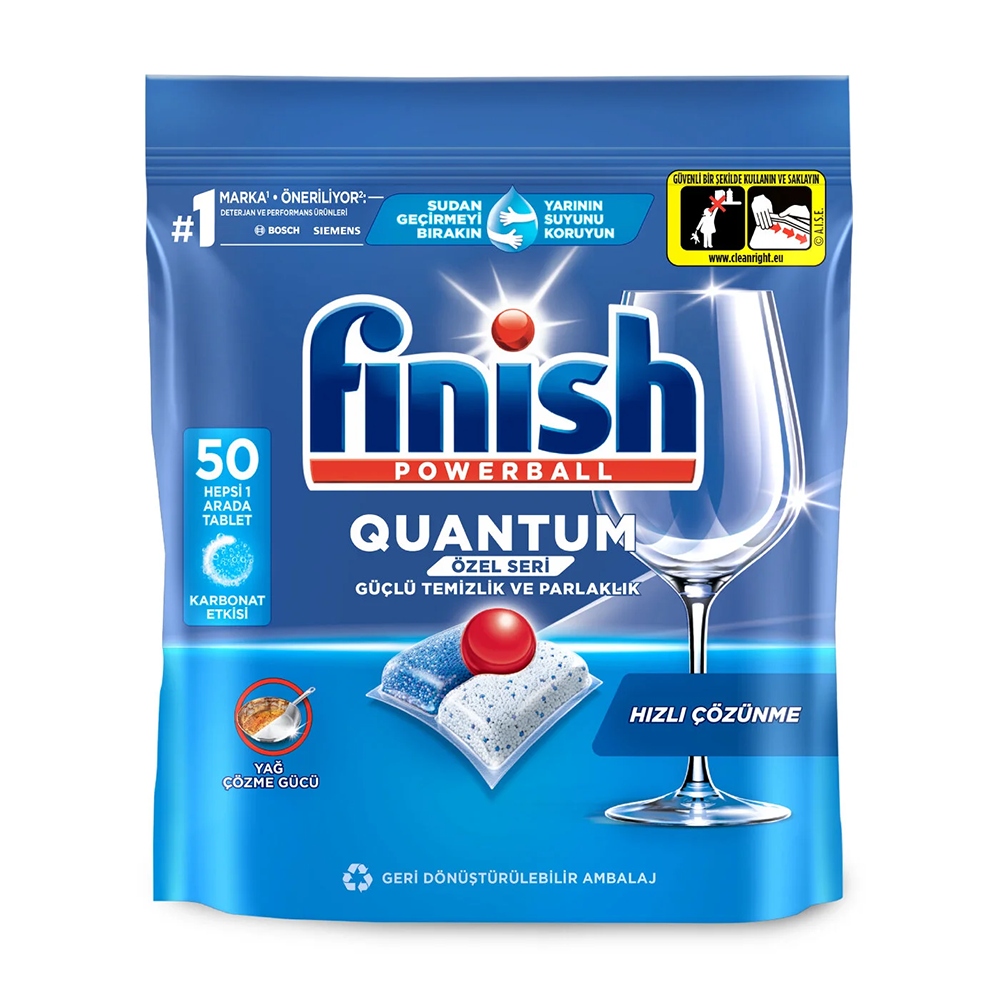 Finish Bulaşık Tableti 50 Li Quantum