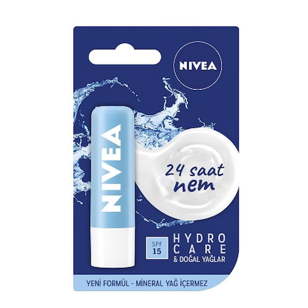 Nivea Lip Dudak Bakım Kremi Hydro Care 15 Spf
