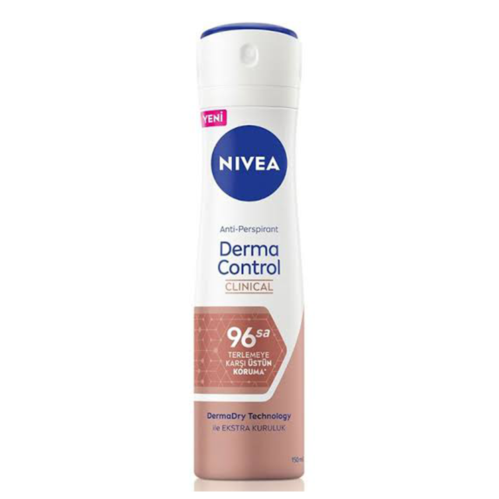 Nivea Deodorant Kadın Sprey Derma Control Clinical Ekstra Kuruluk 150 Ml