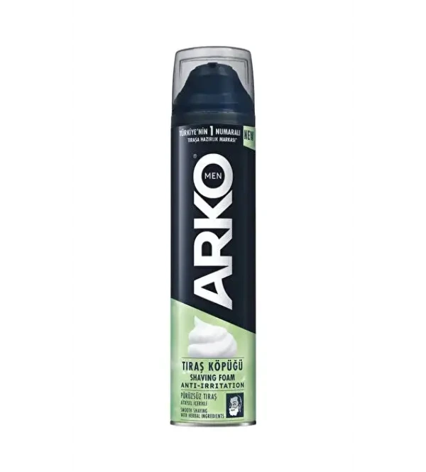 Arko Tıraş Köpüğü 200 Ml Anti-İrritation
