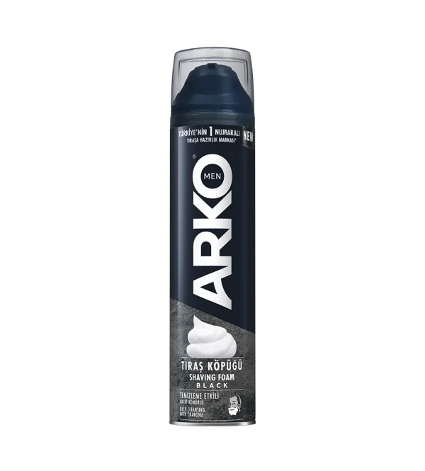 Arko Tıraş Köpüğü 200 Ml Black