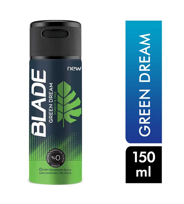 Blade Deodorant 150 Ml Green Dream Yeşil