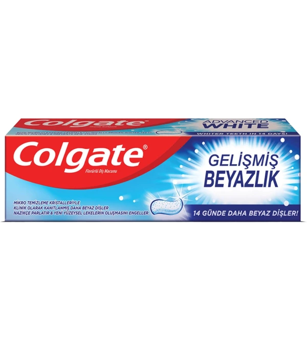 Colgate Diş Macunu Gelişmiş Beyazlık 50 Ml