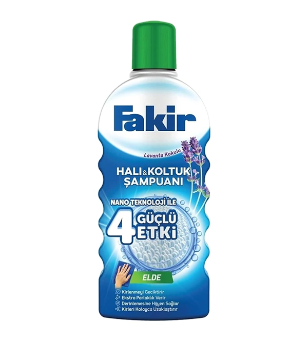 Fakir Halı & Koltuk Şampuanı 1 Lt Elde Lavanta Kokulu