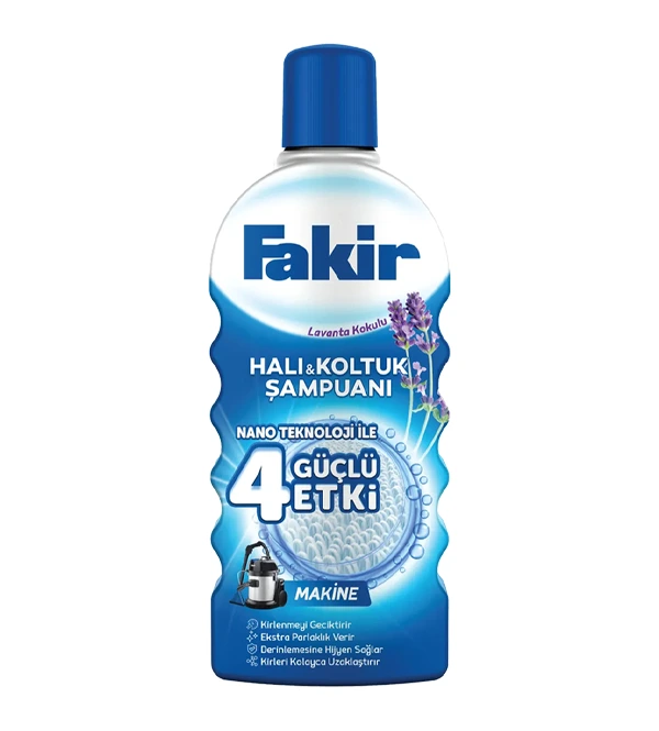Fakir Halı & Koltuk Şampuanı 1 Lt Makine Lavanta Kokulu