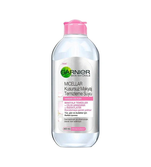 Garnier Makyaj Temizleme Suyu 400 Ml Micellar Kusursuz Makyaj Pembe