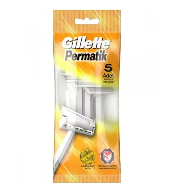 Gillette Permatik 5 Li Poşet