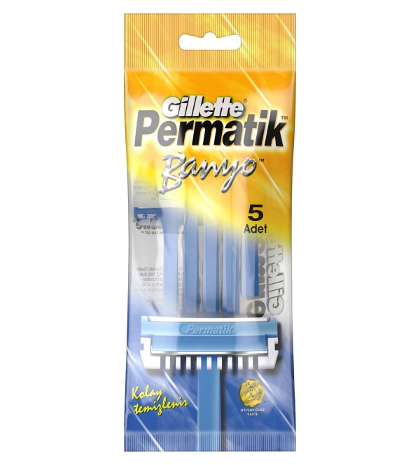 Gillette Permatik Banyo 5 Li Poşet
