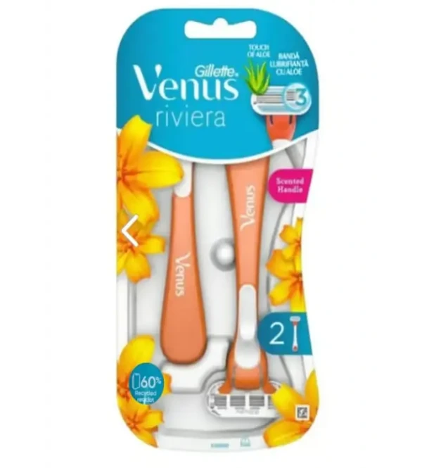 Gillette Venüs 2 Li Makine 2 Yedek Riviera