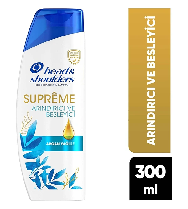 Head&Shoulders Şampuan Supreme Arındırıcı Ve Bes. 300 Ml