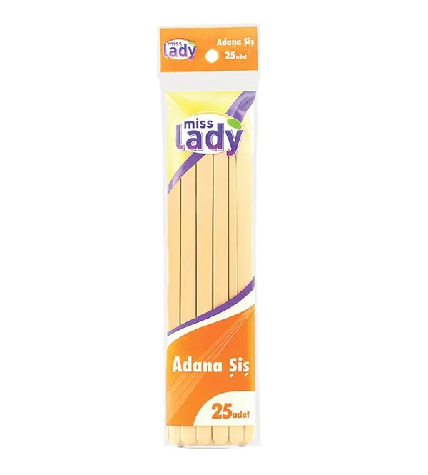 Miss Lady Adana Şiş 25 Cm 25 Li