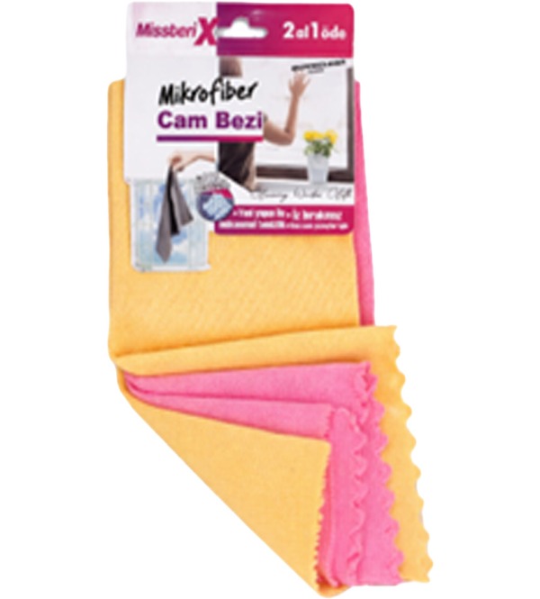 Miss Terix Mikrofiber Cam Bezi 2 Li