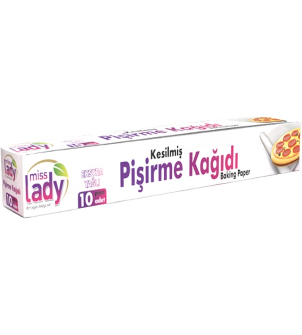 Miss Lady Pişirme Kağıdı 10 Lu