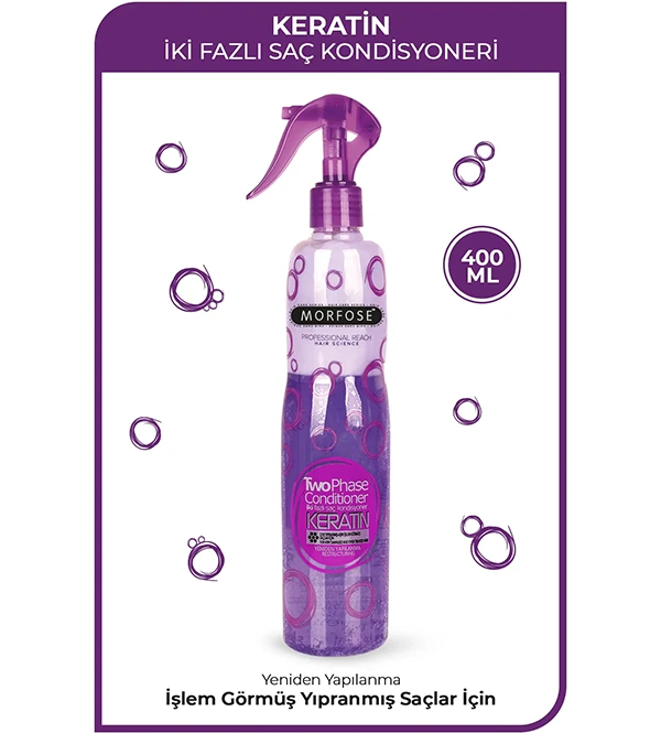 Morfose Fön Suyu 400 Ml Keratin Mor
