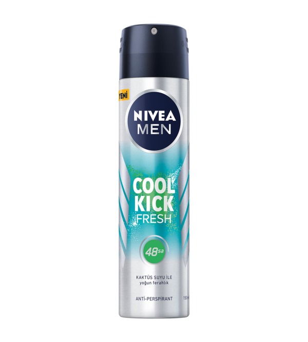 Nivea Deodorant Erkek Cool Kick Fresh 150 ml Sprey Deodorant