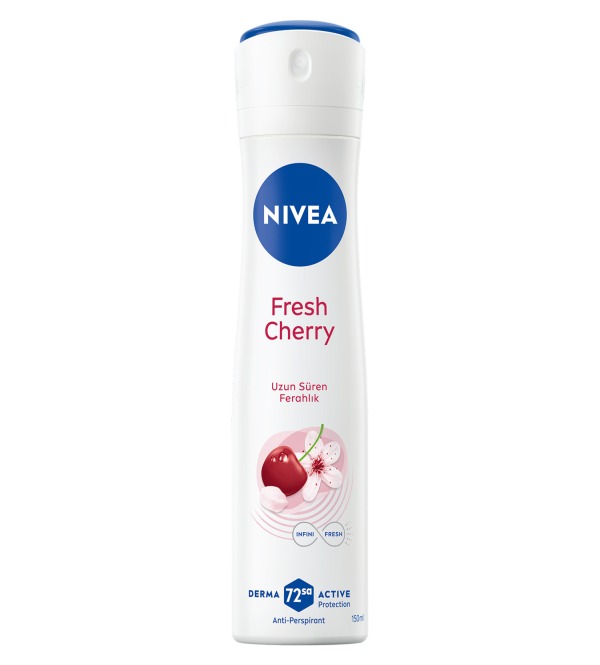 Nivea Deodorant Kadın Fresh Cherry 150 ml Sprey Deodorant