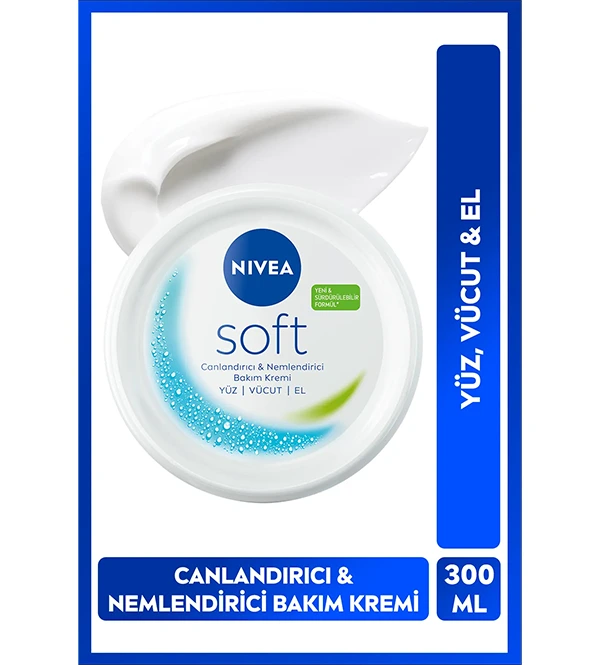Nivea Soft Krem 300 Ml