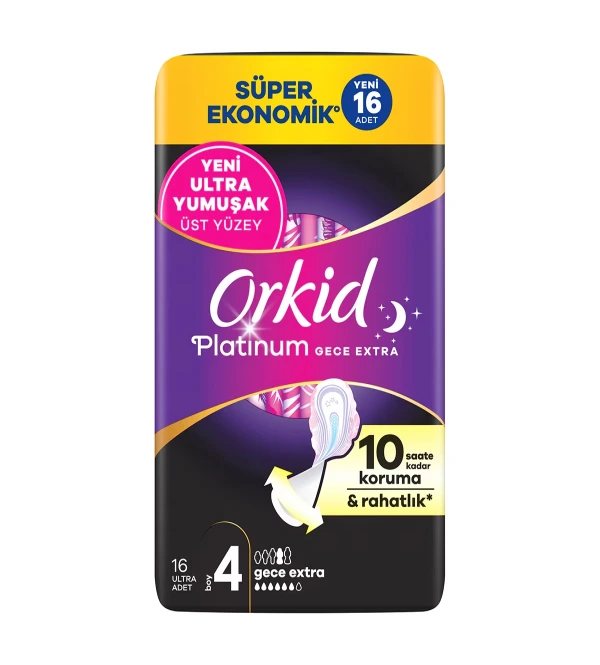 Orkid Büyük Platinum Gece Extra 16 Lı No: 4