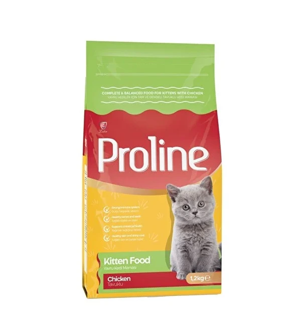 Proline Kedi Maması 1,2 Kg Yavru Tavuklu