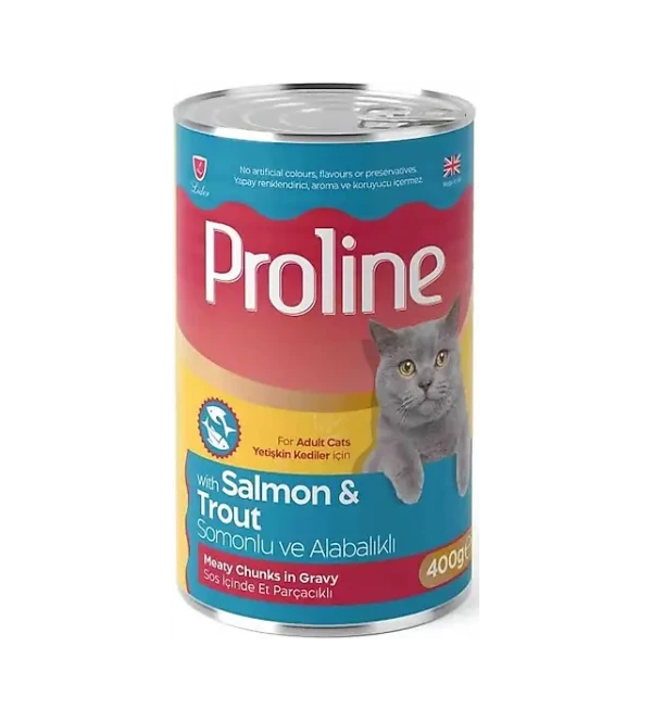 Proline Konserve Kedi Maması 400 Gr Alabalık Somon