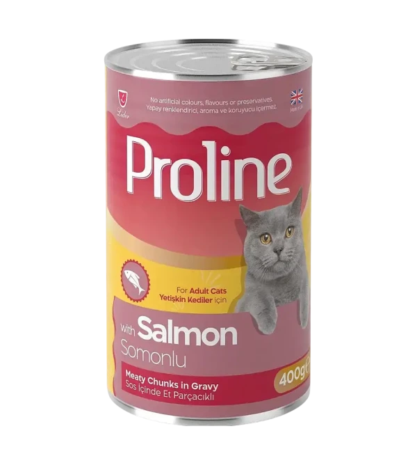 Proline Konserve Kedi Maması 400 Gr Somonlu