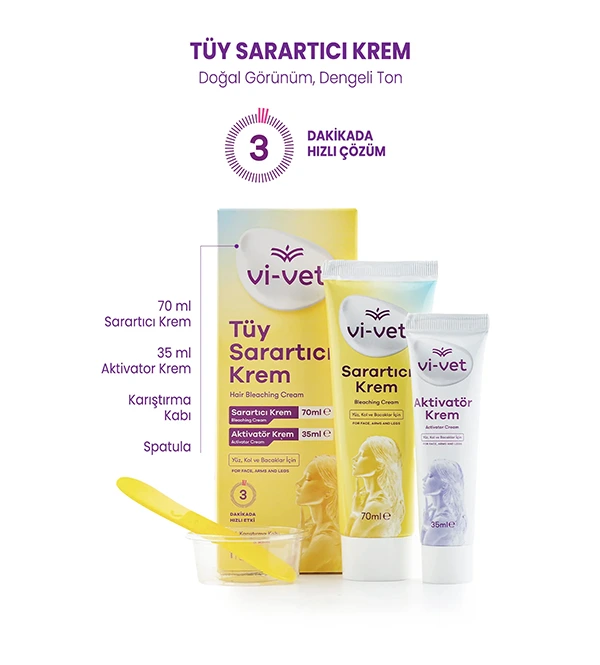 Vivet Tüy Sarartıcı 70+35 Ml
