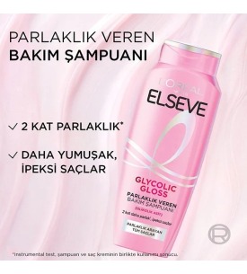 Elseve Şamp. 300 Ml Glycolic Gloss Parlaklık Veren.
