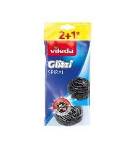 Vileda Çelik Spriral Tel 3 Al 2 Öde