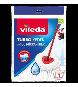 Vileda Yedek Turbo %100 Mikrofiber