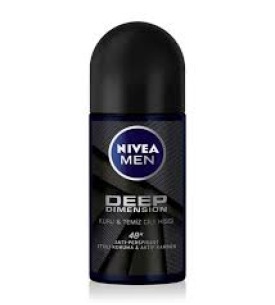 Nivea Roll-On Erkek Deep Dimension Dark Wood
