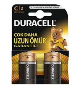 Duracell Orta Pil 2 Li