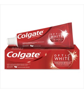 Colgate Diş Mac. Optik White 50 Ml Parıldayan Beyazlık