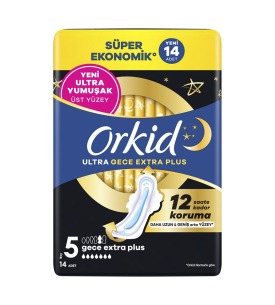 Orkid Büyük Ultra Gece Extra Plus 14 Lü No:5