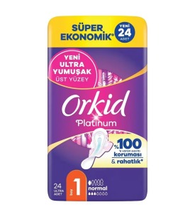 Orkid Büyük Platinum Normal 24 Lü No: 1