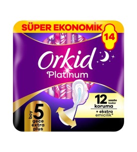 Orkid Büyük Platinum Gece Extra Plus 14 Lü No: 5