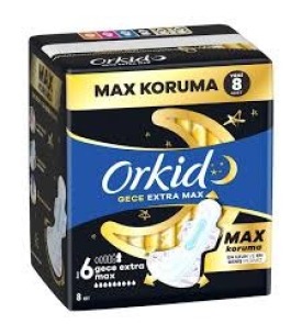 Orkid Büyük Ultra Gece Extra Max 8 Li No:6