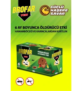 Brofar Böcek Ve Karınca Yemi 6 Adetli