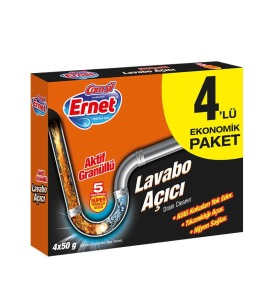 Ernet Lavabo Açıcı 4 Lü Granüllü