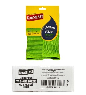 Koroplast Mikrofiber Yağ-Kir Söker Mutfak Bezi