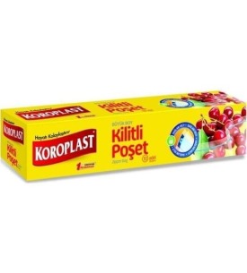 Koroplast Kilitli Mutfak Torbası Büyük 10 Lu