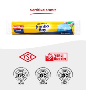 Koroplast Çöp Tor. Güçlü Jumbo Boy 7 Adetli