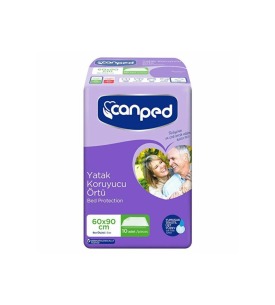 Canped Yatak Koruyucu Örtü 60X90 Cm 10 Adet
