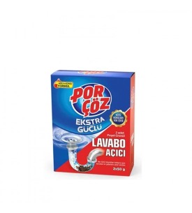 Porçöz Granül Lavabo Açıcı 2 X 50 G